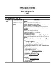 elibro grade 10|Marikina Science High School: Weekly Home Learning Plan .